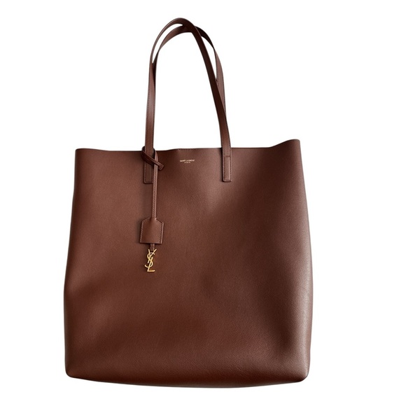 NEW Yves Saint Laurent Tote in Brick - Picture 7 of 14